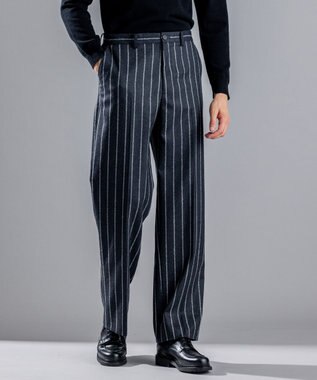 JOSEPH HOMME ブークレストライプ　フランネル / BAGS グレー系1