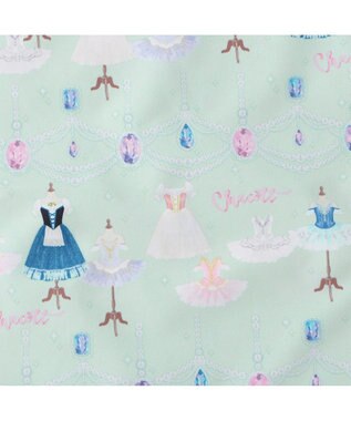 Chacott ジュエルチュチュ巾着L アイスグリーン