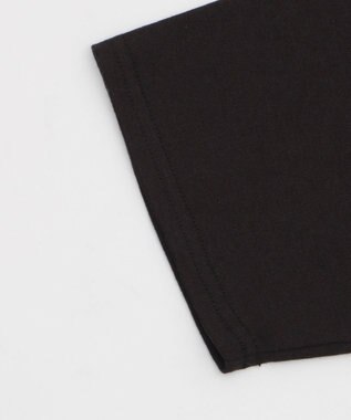 WEGO 【ユニセックス着用ITEM】パターンアップリケグラフィックT（SS） ブラック