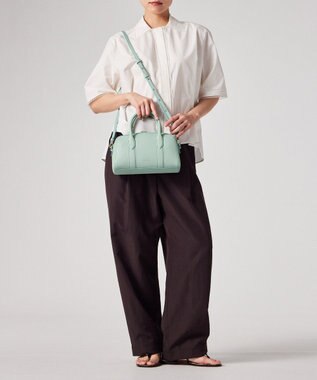 Paul Smith カラーミックスボストンバッグ ライトグリーン