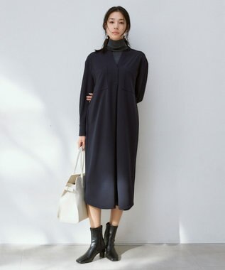 ICB 【CLASSY.1月号掲載】スクエアトゥ ショートブーツ 合皮ブラック系