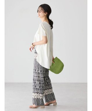 AMERICAN HOLIC バックレイヤードカットプルオーバー Off White