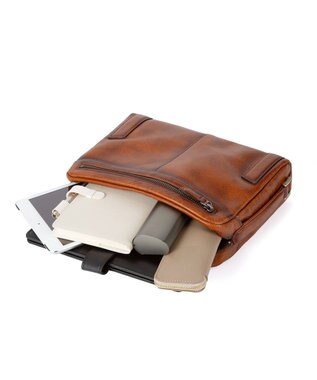 ACE BAGS & LUGGAGE LO HOMME PRESSE アルカイック 本革 日本製 セカンドバッグ 71853 ロ・オム・プレッセ ブラウン