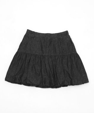 WEGO バルーンミニスカパン デニムブラック