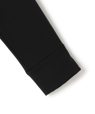 ICB 【洗える】コンパクトモクロディ バンドカラーカットソー［ボールチェーン］ ブラック系