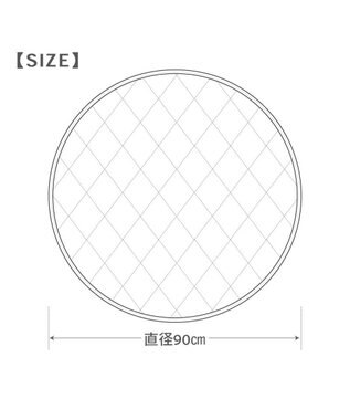 PET PARADISE スヌーピー 冷感柔らかマット 《アイス柄》 丸型 Ｍ ブルー