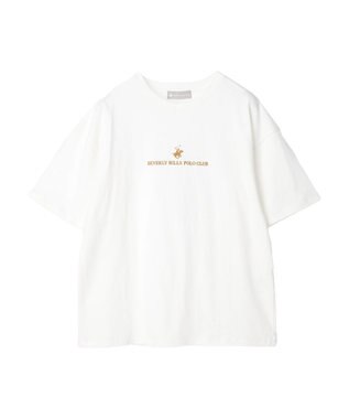 AMERICAN HOLIC Ｂ．Ｈ　ＰＯＬＯ　ＣＬＵＢ　フロントロゴ刺繍　ＴＥＥ Off White