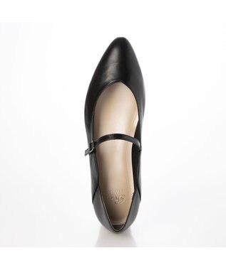 Riz raffinee <Riz raffinee>アーモンドトゥストラップパンプス ブラック