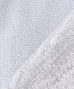 組曲 S 【接触冷感・UVケア】ライトアムンゼンジャージー フリルブラウス ブルーグレー系