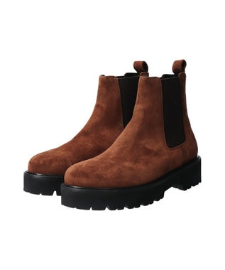 INTER-CHAUSSURES 【PASCUCCI】ラウンドトウベーシックサイドゴアブーツ