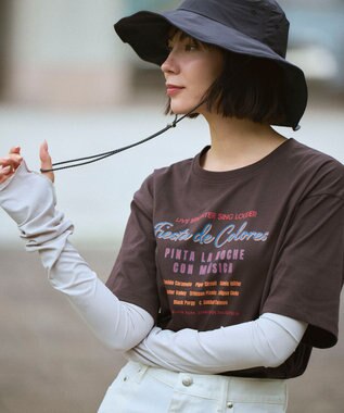 ANY L ANYファンクションロゴTシャツ