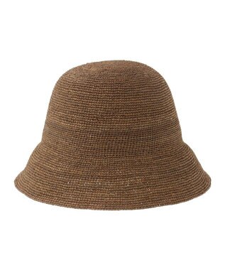 YECCA VECCA 【CONTROL FREAK】ラフィアバケットハット Mocha