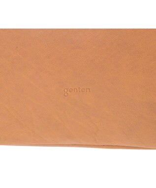 genten ホースレザーバッグA4ショルダー キャメル