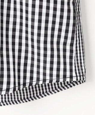 J.PRESS KIDS 【140-170cm】ギンガムチェック シャツ ブラック系3