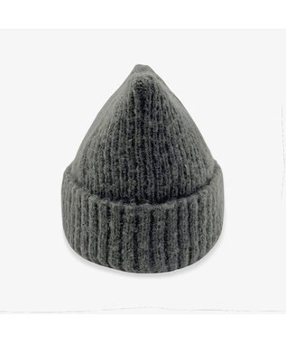 林八百吉商店 un chapeau  ネコ耳ニットワッチ チャコール