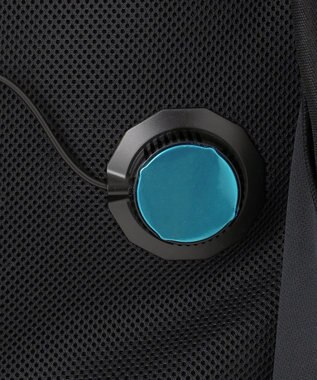 23区GOLF 【UNISEX】ペルチェベスト　モバイルバッテリーで操作する３つの冷却装置付き　夏のアウトドアにおすすめ ブラック系