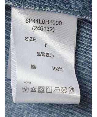 Green Parks ・ＥＬＥＮＣＡＲＥ　ＤＵＥ　デニム　Ｗ　ＺＩＰジャンスカ Light Indigo