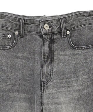 YECCA VECCA ルーズストレートデニムパンツ Gray