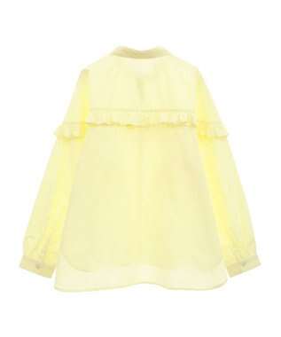 AMERICAN HOLIC イージーケアフリルシャツ Yellow