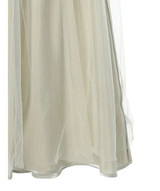 Green Parks ２ｗａｙ　リバーシブルシャイニーチュールスカート Ivory