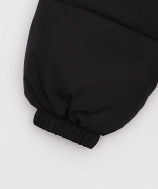 WEGO 【25年秋冬新作/SMサイズ展開】2WAYフードパファーブルゾン ブラック