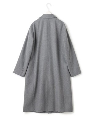 ICB ウールライトメルトン チェスターコート ミディアムグレー系