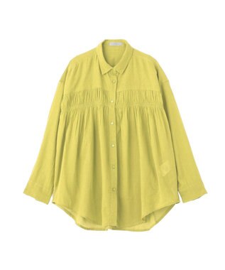 Green Parks 長袖ボイルシャツ Yellow