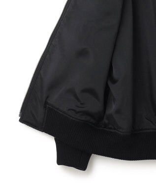 JOSEPH HOMME レザーブロックブークレ　ブルゾン ライトグレー系