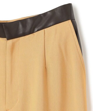 BEIGE， ALAIN / ワイドパンツ Camel × Brown