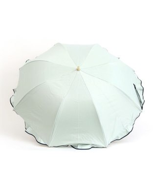 UNBILLION カシュネ cachenez / 【晴雨兼用】【日傘】 UV カット率99％以上 PUへプラムトップレス折りたたみ傘 グリーン