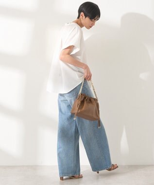 AMERICAN HOLIC スキッパー半袖シャツ Off White