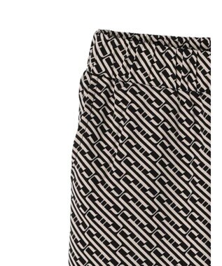 Green Parks ・ｆｕｒｒｙ　ｒａｔｅ　キカガクガラギャザーパンツ Ivory