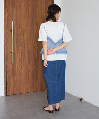 CRAFT STANDARD BOUTIQUE アシンメトリーデニムスカート Indigo