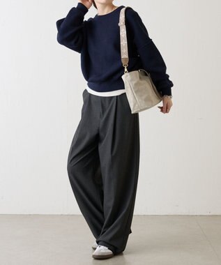 russet ナイロンジャガードセパレートトート(SF-275) Ecru