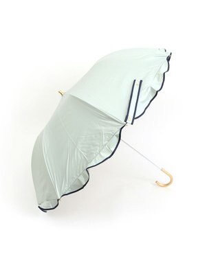 UNBILLION カシュネ cachenez / 【晴雨兼用】【日傘】 UV カット率99％以上 PUへプラムトップレス折りたたみ傘 グリーン