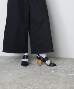 TRICOTE MOIRE LINK SOCKS／モアレリンクソックス 80IVORY