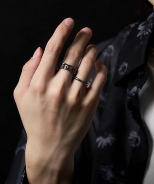 WEGO 2Pデザインリング 柄1