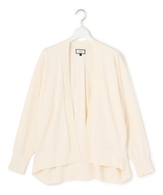 J.PRESS YORK STREET 【WOMEN】シアーカーディガン アイボリー系