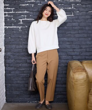 ANY L 【洗濯機可】チュールコンビダンボールプルオーバー オフ