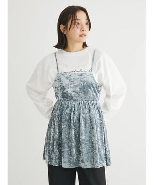 Green Parks ワンポイントロゴ長袖ＴＥＥ A