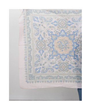 UNBILLION カシュネ cache nez / ペルシャ柄プリントストール ピンク