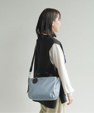 ACE BAGS & LUGGAGE Kanana project COLLECTION DYL サリール シャンブレー ショルダーバッグ 2WAY 35911 カナナプロジェクト コレクション ネイビー