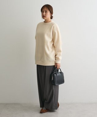 CRAFT STANDARD BOUTIQUE パイル風カットソーチュニック Ivory