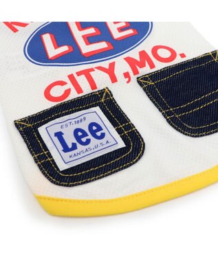 PET PARADISE Lee エコメッシュ カレッジ タンクトップ 小型犬 ホワイト