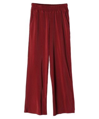 CRAFT STANDARD BOUTIQUE カットプリーツパンツ Bordeaux