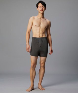 WACOAL MEN トランクス なめらかな肌ざわり やわらかなはき心地 前開き 下着 メンズ GT7071 /ブロス バイ ワコールメン ダークブラウン