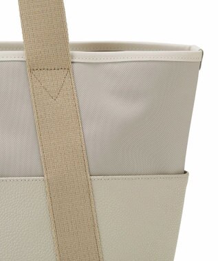 TOPKAPI 【Breath TOPKAPI】【TOPKAPI × 藤本美貴さんコラボ】スコッチグレイン 10ポケット トートバッグ L/マザーズバッグ/撥水 サンドグレー