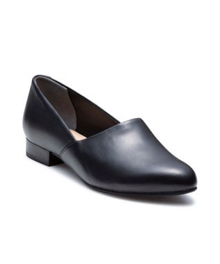 REGAL FOOT COMMUNITY 【リーガルレディース】F38R 甲深フラットシューズ フラットシューズ ブラック