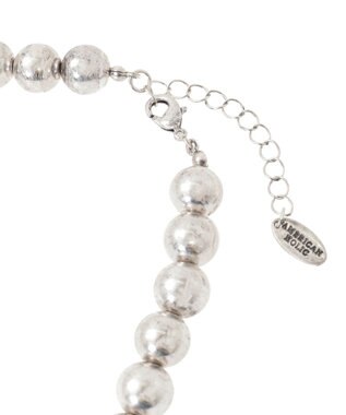 AMERICAN HOLIC メタルボールショートネックレス Silver