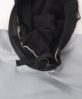 MOONBAT 【WEB限定】撥水サイクルハット 透明広つば/レインハット ブラック